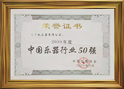 中國樂器行業(yè)50強(qiáng)
